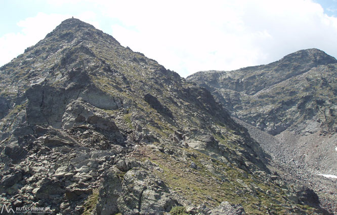 Pic de Cataperdís (2.806m) i pic d