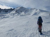 Pic dels Pedrons (2.715m) des de la frontera Andorra-França