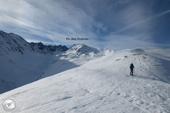 Pic dels Pedrons (2.715m) des de la frontera Andorra-França 1 