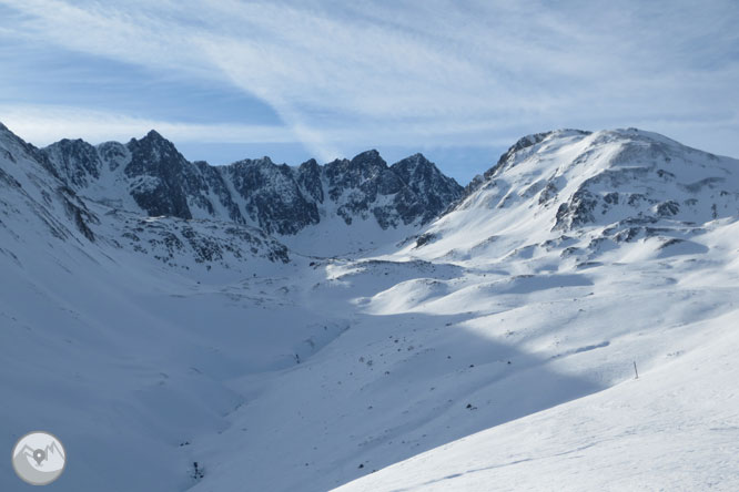 Pic dels Pedrons (2.715m) des de la frontera Andorra-França 1 