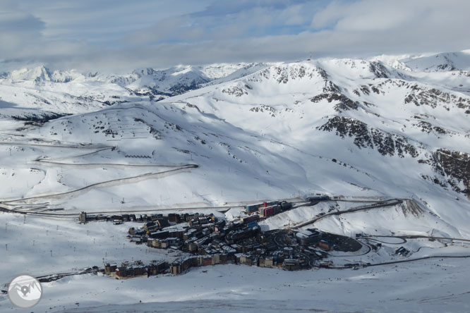 Pic dels Pedrons (2.715m) des de la frontera Andorra-França 1 