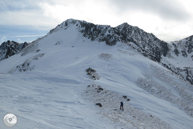 Pic dels Pedrons (2.715m) des de la frontera Andorra-França 1 