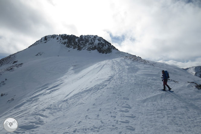 Pic dels Pedrons (2.715m) des de la frontera Andorra-França 1 