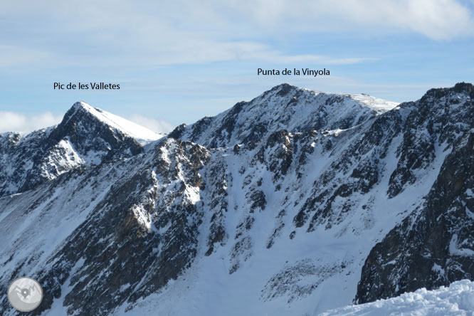 Pic dels Pedrons (2.715m) des de la frontera Andorra-França 1 