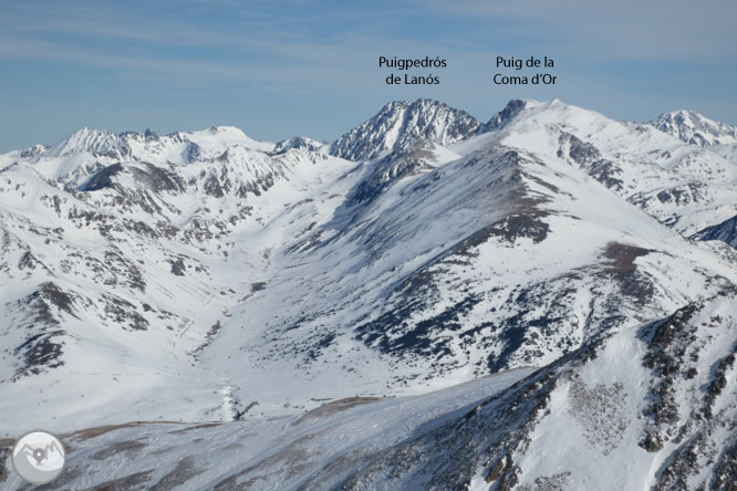 Pic dels Pedrons (2.715m) des de la frontera Andorra-França 1 