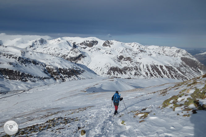 Pic dels Pedrons (2.715m) des de la frontera Andorra-França 1 