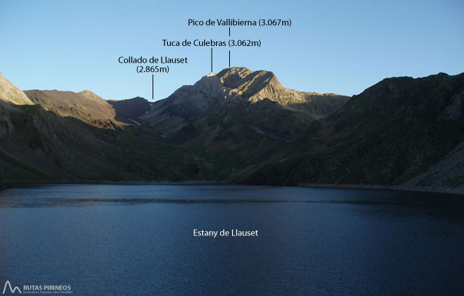 Ballibierna (3.067m) i Culebres (3.062m) per Llauset 1 