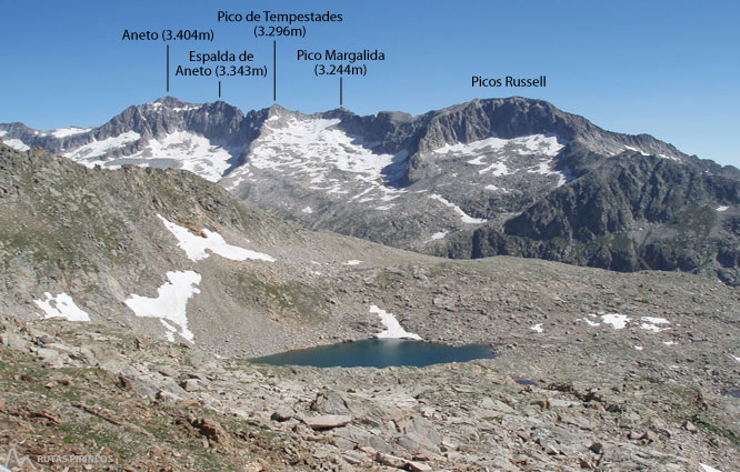 Ballibierna (3.067m) i Culebres (3.062m) per Llauset 1 