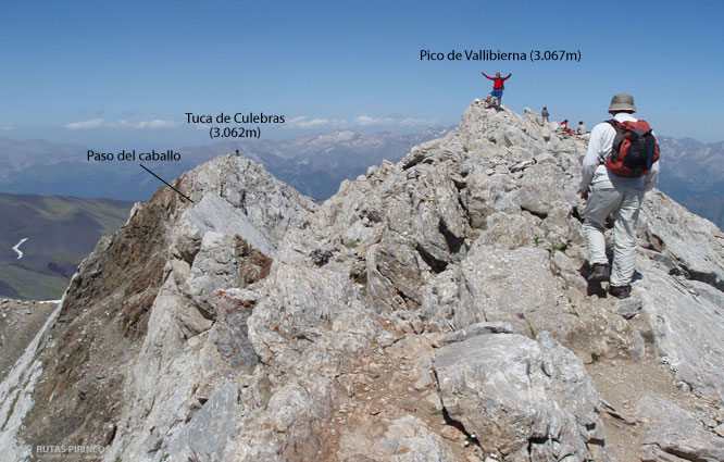 Ballibierna (3.067m) i Culebres (3.062m) per Llauset 1 