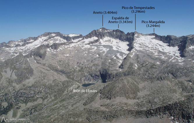 Ballibierna (3.067m) i Culebres (3.062m) per Llauset 1 