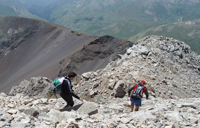 Ballibierna (3.067m) i Culebres (3.062m) per Llauset 1 