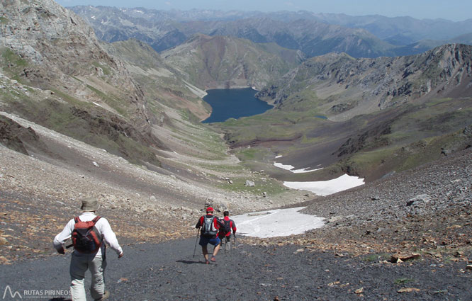 Ballibierna (3.067m) i Culebres (3.062m) per Llauset 1 