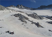 Panoràmica de la cresta Maladeta - Alba.