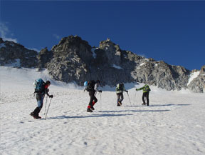 Maladeta Oriental (3.308m) i pic Abadías (3.271m) per la Renclusa