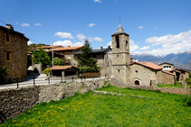 Església de Sant Climent d´Estana.