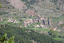 Querforadat camí a coll de Reineres.