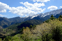 Sector oriental del vessant nord de la serra del Cadí.