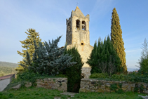 Església romànica de Sant Llorenç d´Adri.