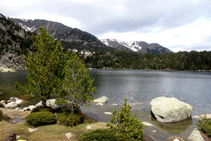 Arribem al bonic paratge de l´estany de Malniu.