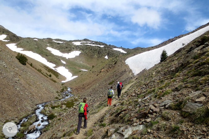 Puigpedrós (2.915m) per Engorgs des del refugi de Malniu 1 