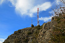 Finalment apareixen les antenes de Sant Corneli.