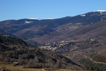 Vistes a la vall del Rigard i Planoles.