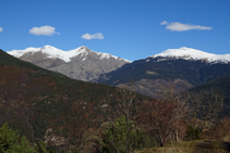 Coma del Clot, Torreneules i Balandrau des de Campelles.