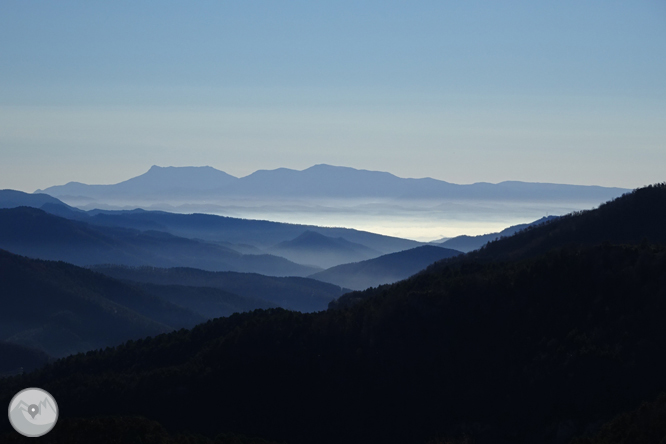 Per Campelles i Ribes de Freser sota la mirada del Taga 1 