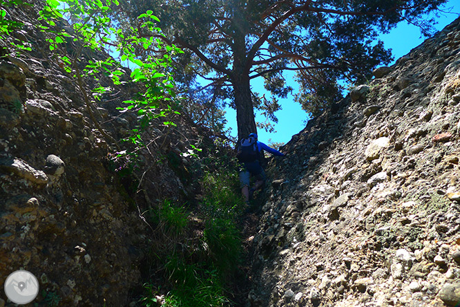 Roca del Corb i Roc de Cogul des de Peramola 1 