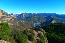 Vistes des del mirador del Roc de la Presó.