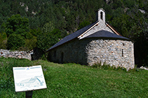 Ermita romànica de Sant Nicolau.