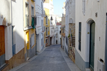 Carrers de Lloret de Mar.