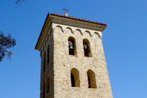 Campanar de l´ermita de la Mare de Déu de les Alegries.