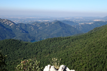 La Baells des del castell de Roset.