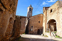 Església parroquial de Sant Marçal d´Estac.