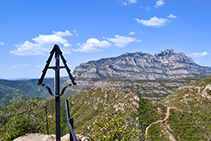 Vistes de Montserrat, la muntanya màgica de Catalunya.