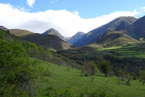 Serra Mitjana i la vall de la Gola.