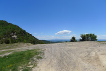 Coll que separa Sant Isidre i la Roca del Capellà.