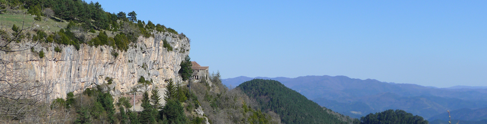 Camí antic del santuari de Montgrony des de Gombrèn
