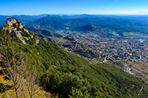 Vistes des del "balcó de Catalunya".