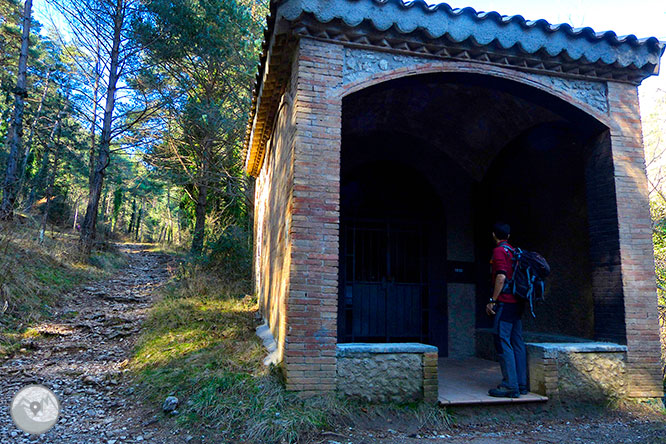 Santuari de Queralt des de Berga 1 