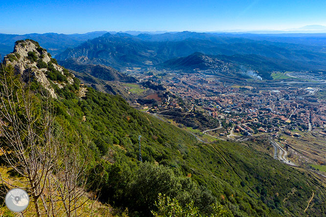 Santuari de Queralt des de Berga 1 