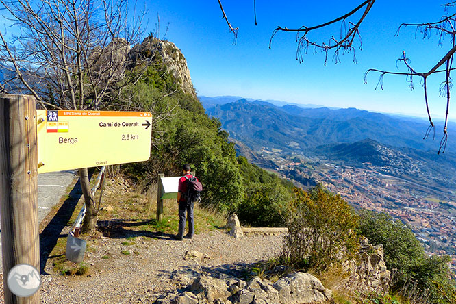 Santuari de Queralt des de Berga 1 