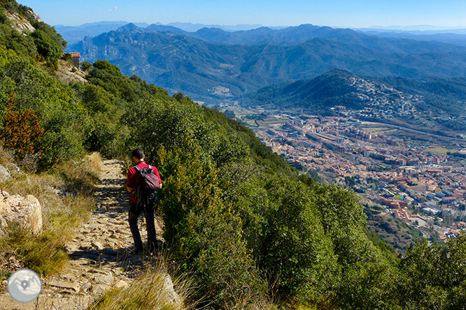 Santuari de Queralt des de Berga 1 