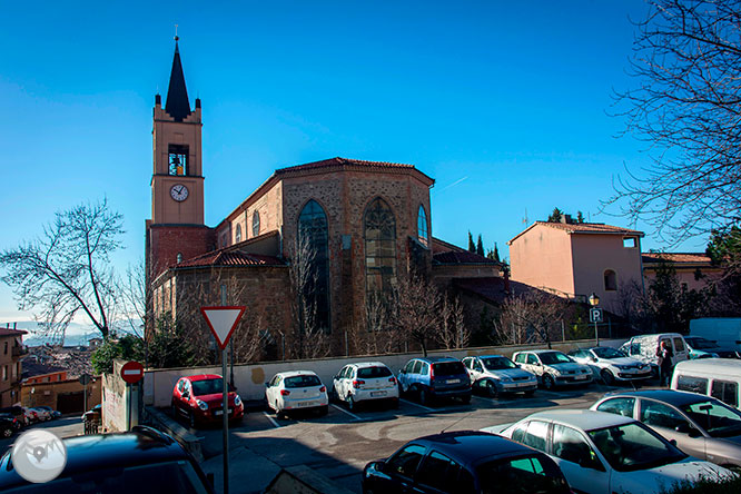 Santuari de Queralt des de Berga 1 