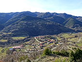 La serra de Puig d´Estela a Vallfogona de Ripollès