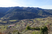 Serra de Milany i Vallfogona de Ripollès.