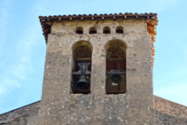 Campanar de Sant Julià de Vallfogona.