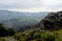 El pla de Corts, Peramea i la Geganda Adormida.