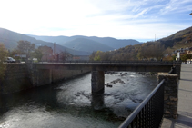 Pont sobre el Noguera Pallaresa.